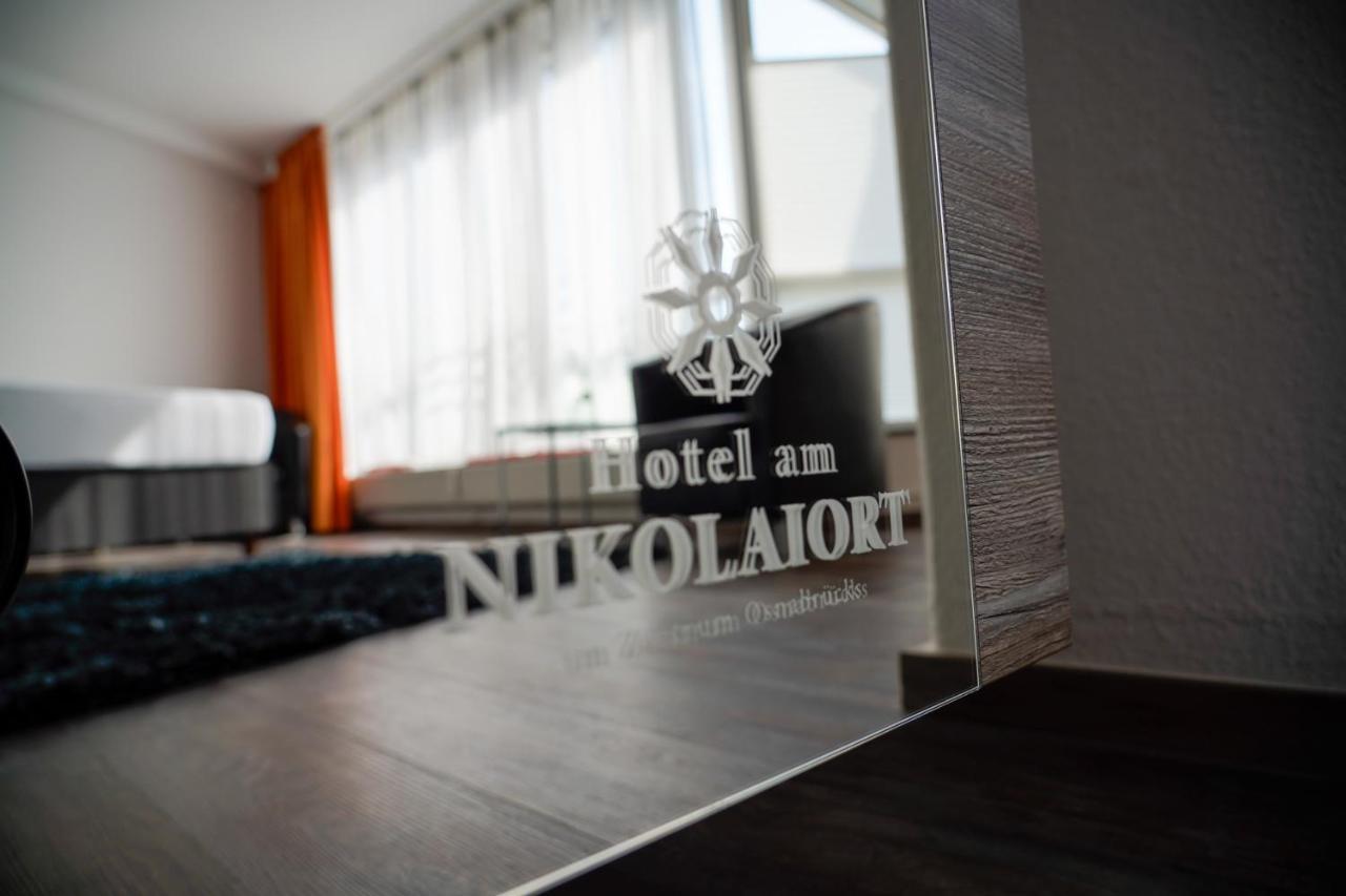 Hotel Am Nikolaiort Оснабрюк Экстерьер фото
